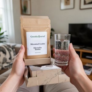 Greenleafjournal Micronised Creatine Powder