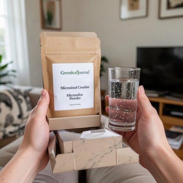 Greenleafjournal Micronised Creatine Powder